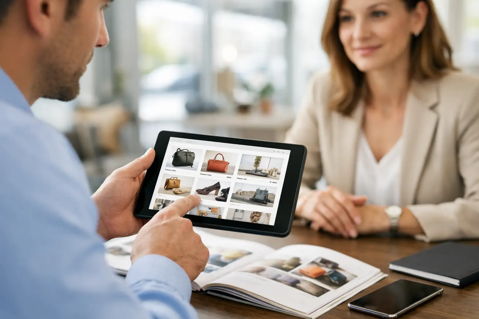 App para vendedores con catálogo offline útil