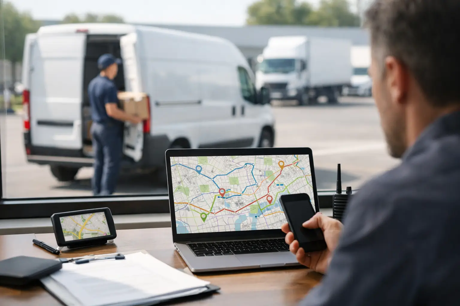 Gestión de rutas de reparto sin perder control