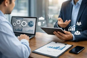 Integración ERP con fuerza comercial eficaz